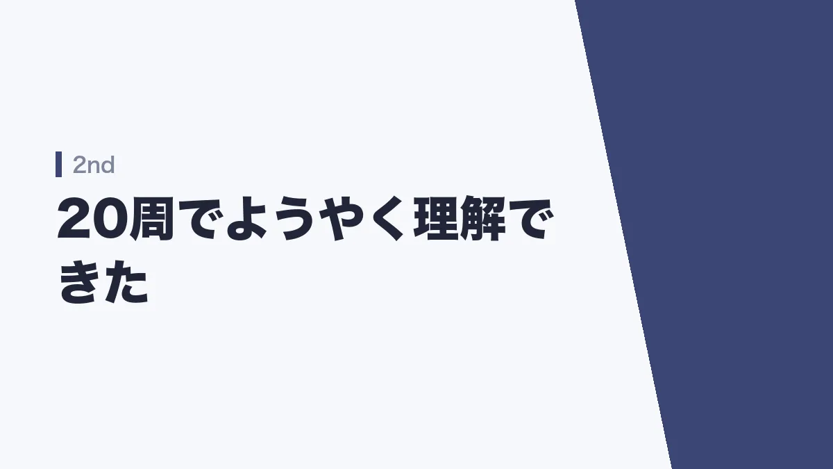 問題集20周でようやく理解できた